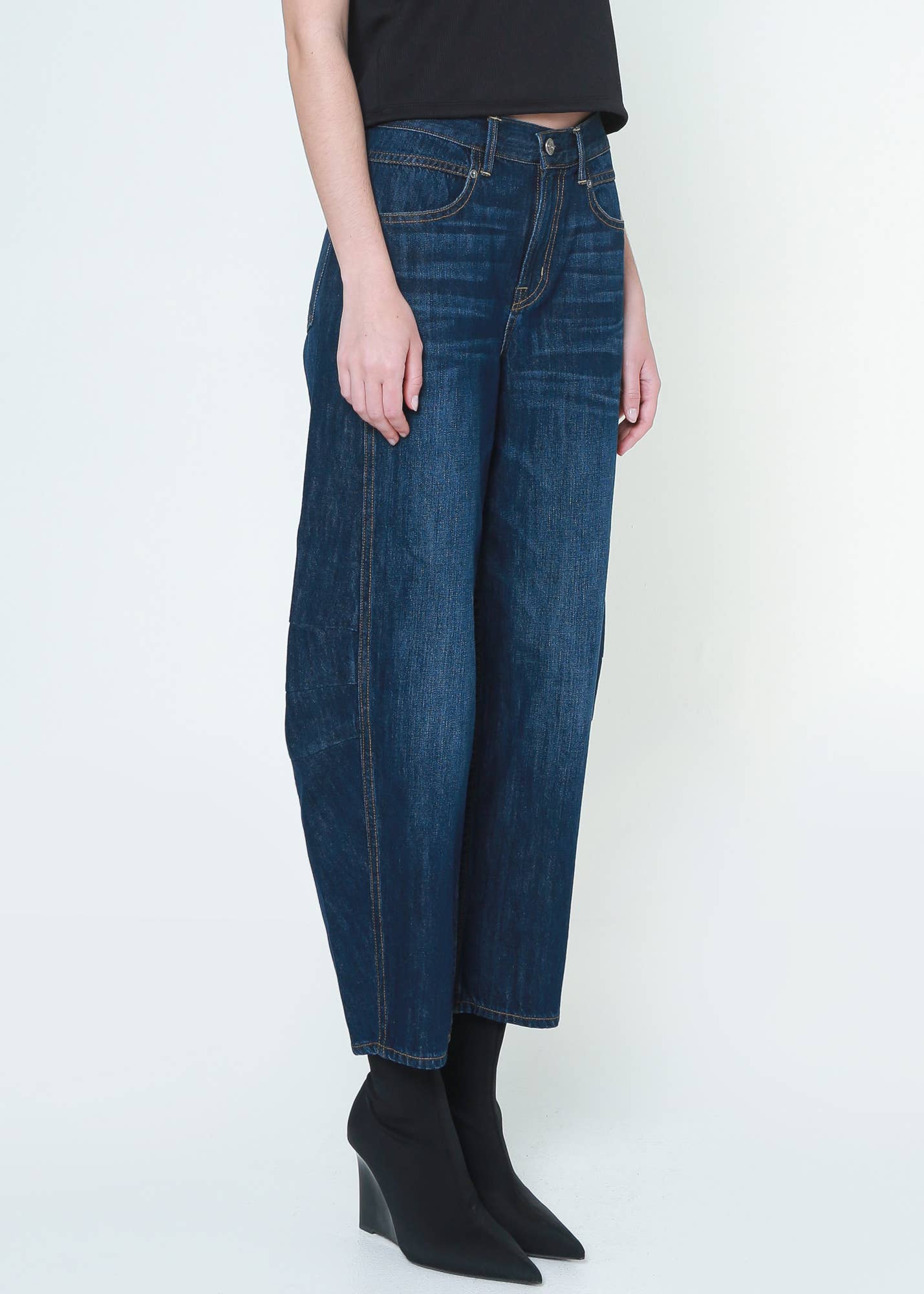 The Ava Flutter Slung Fit Denim