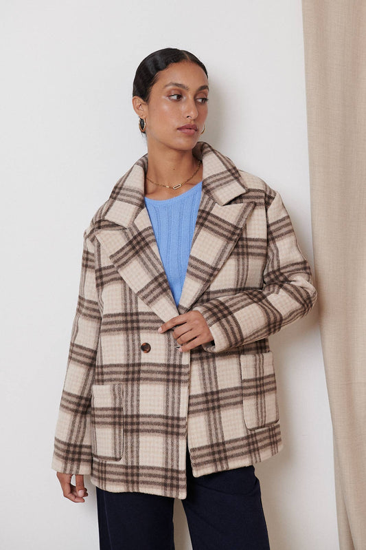 The Plaid Wool Coat