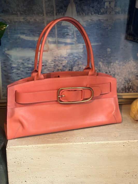Y2K Pink Furla Buckle Purse