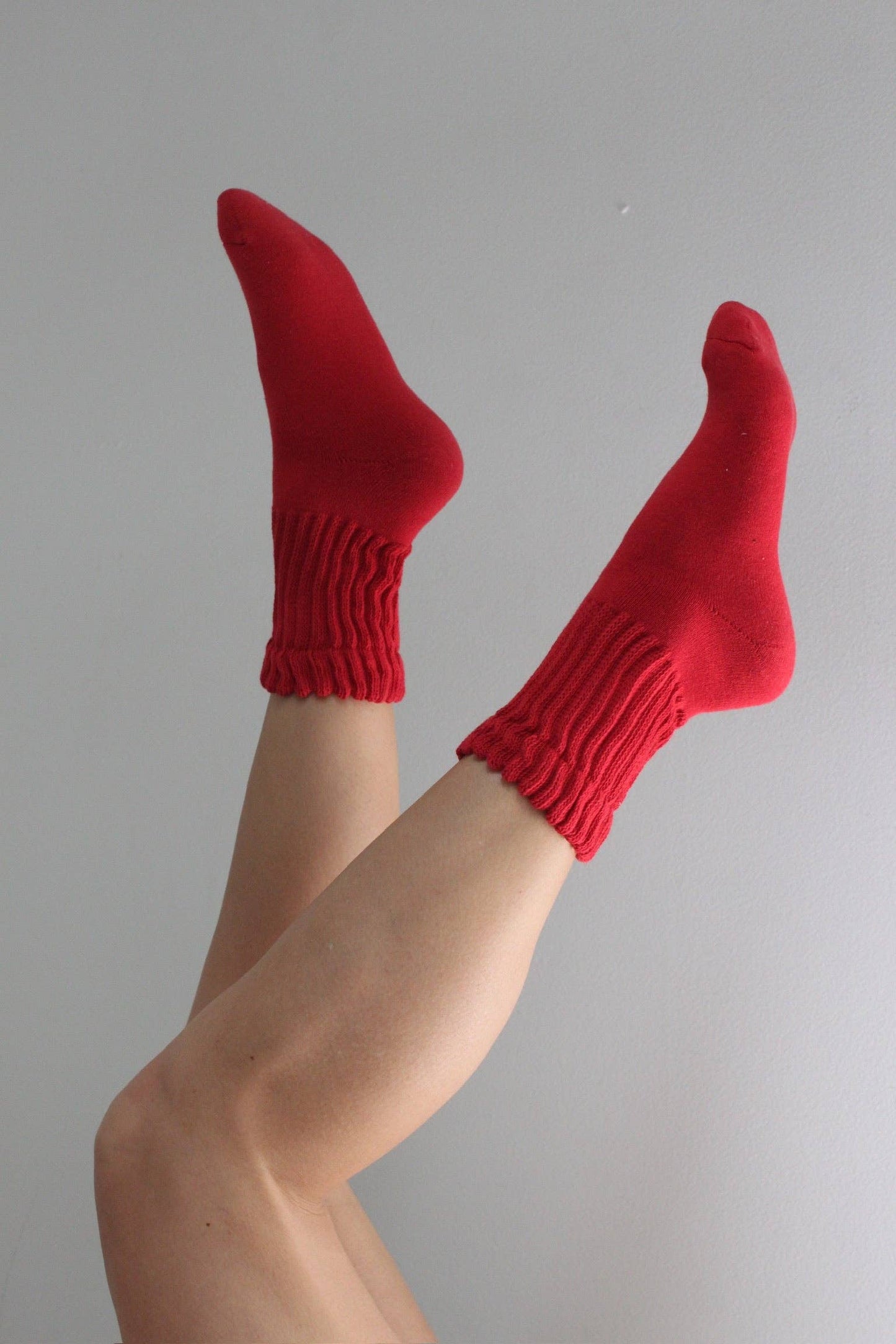 Na Nin FiFi Socks in Fire Truck Red