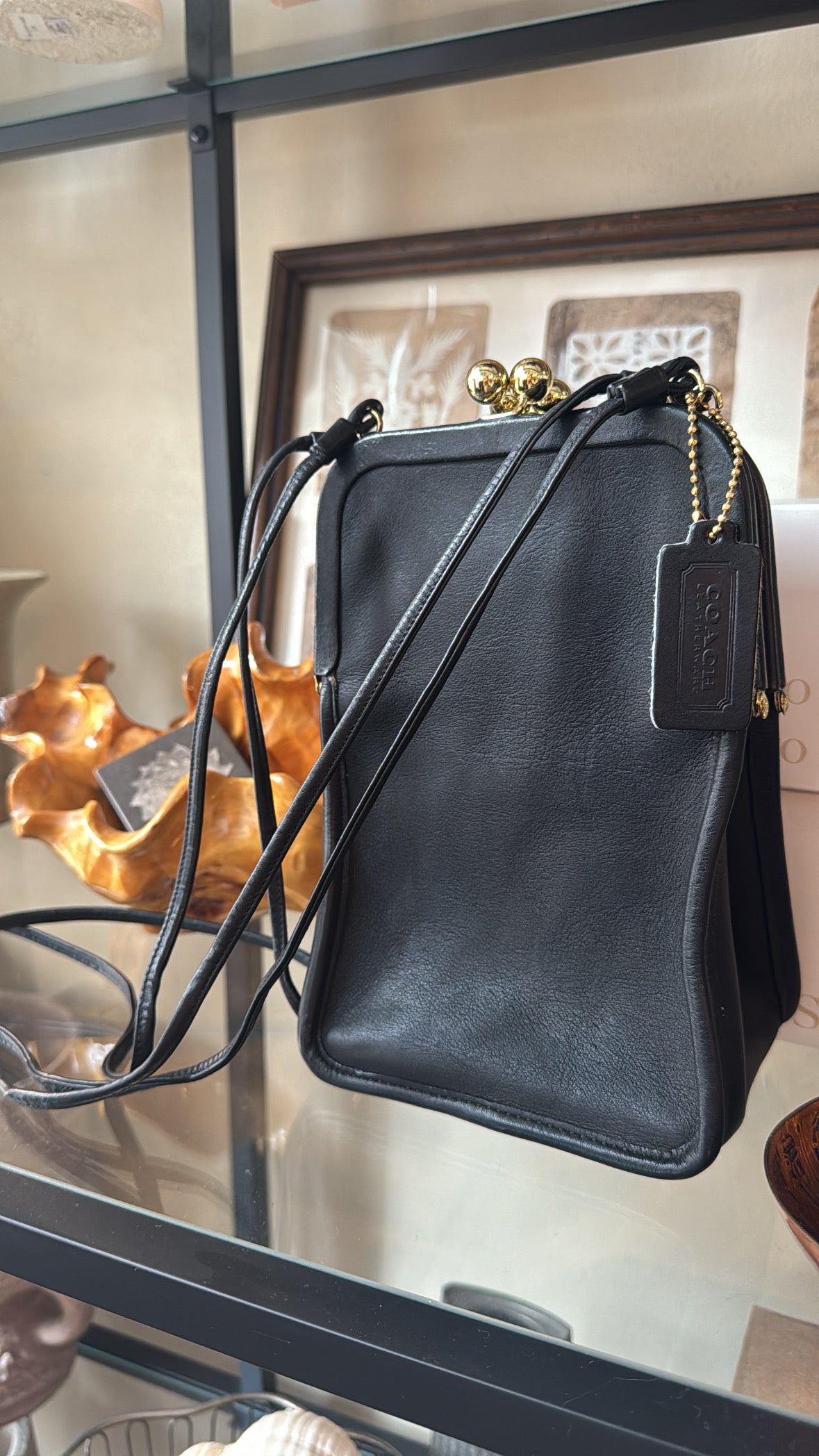 1960s Coach Bonnie Cashin Double Kisslock Purse