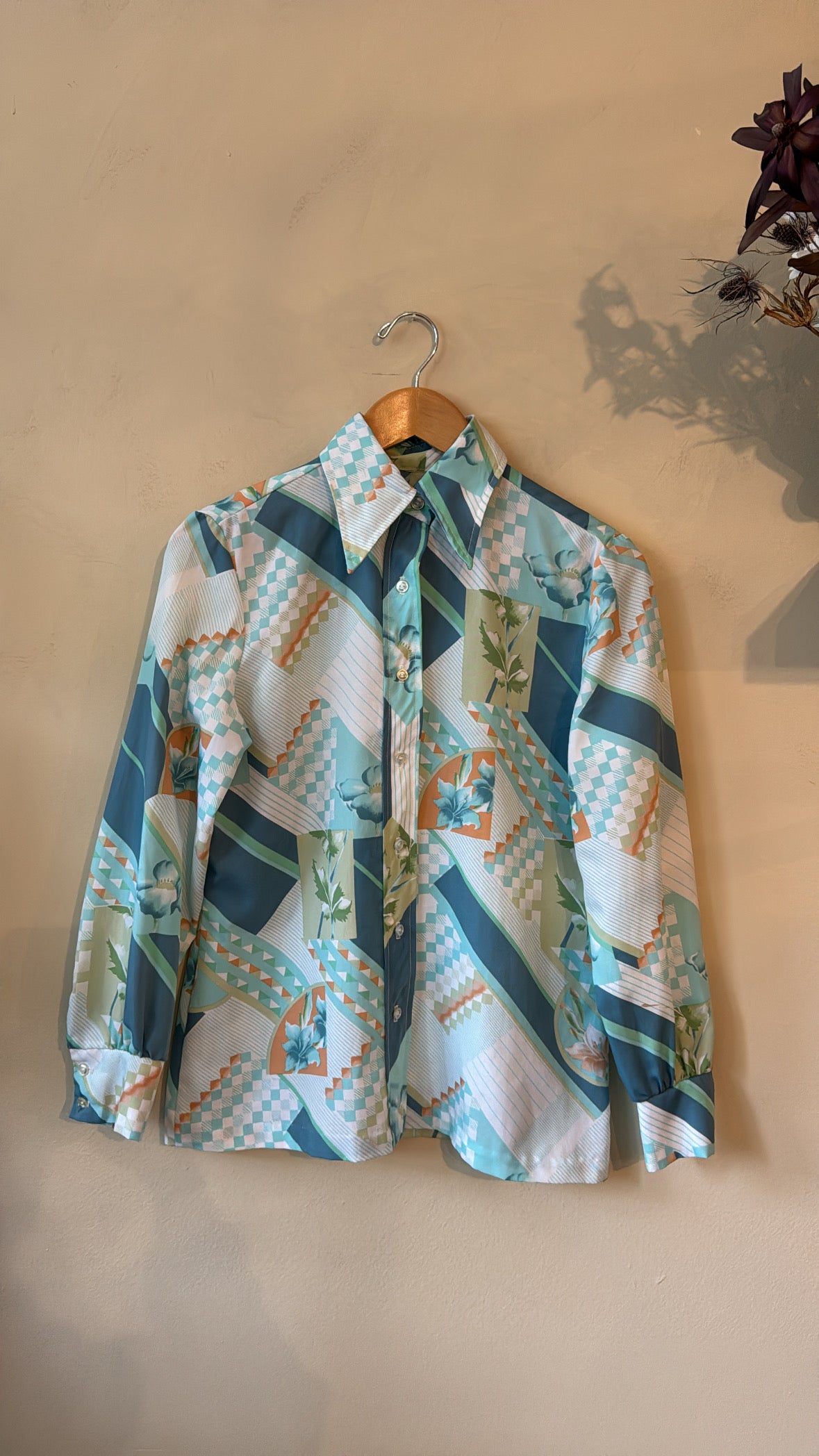 1970's Mia Sedona Button Up