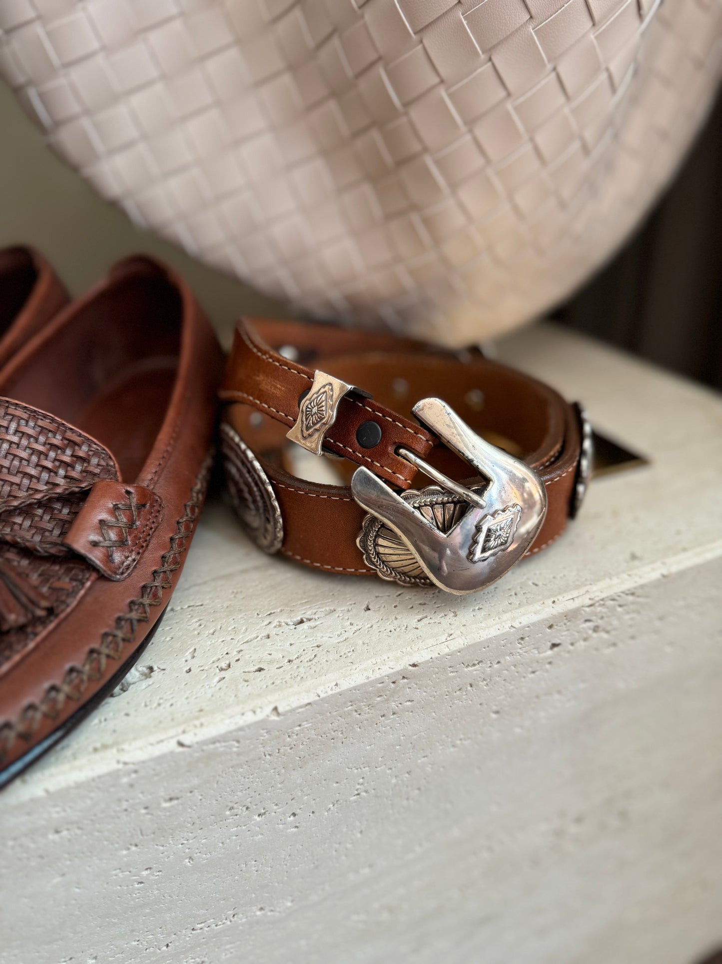 Vintage '92 Western Concho Belt