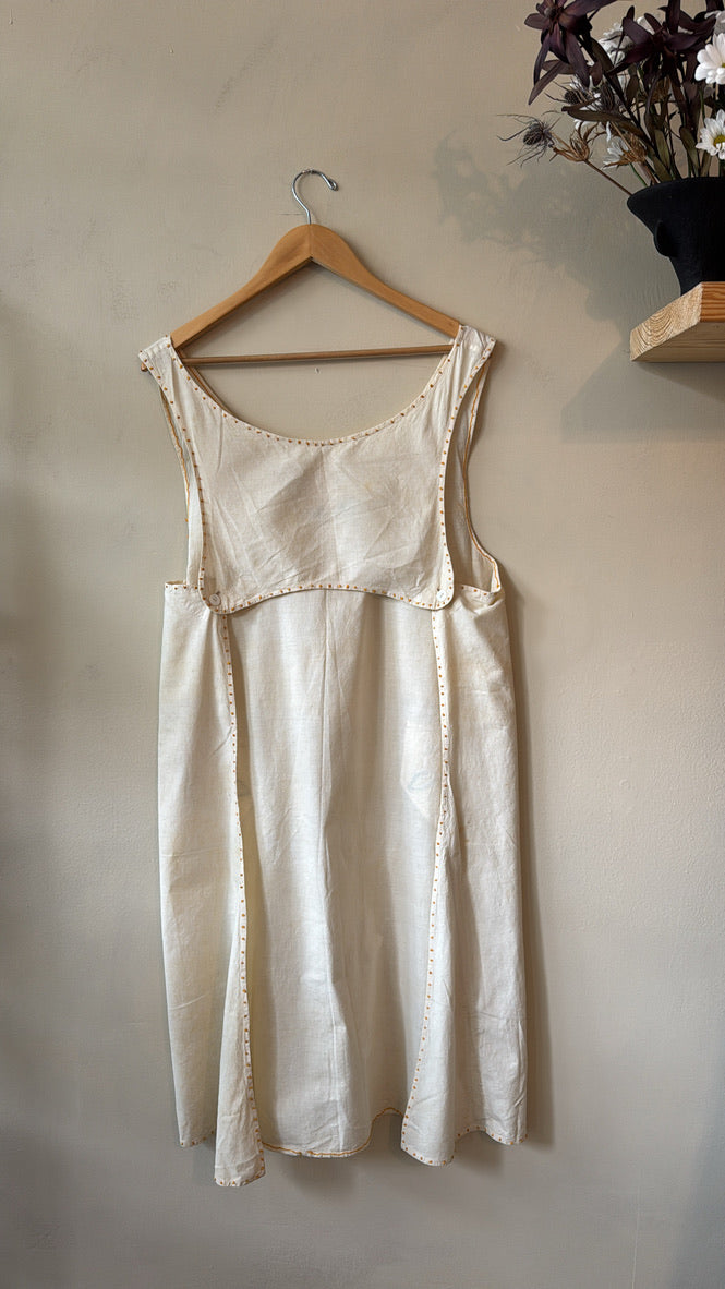 1960s Cotton Garden Apron