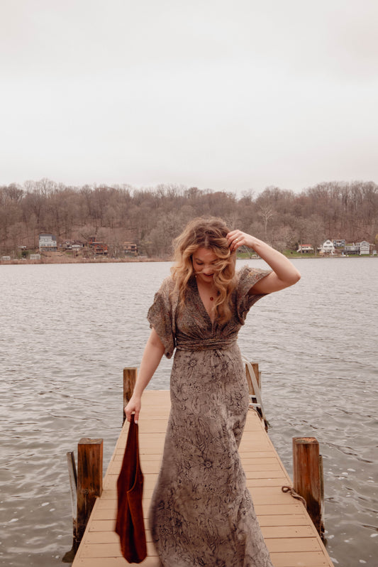 Winter Kate Silk Garden Dress