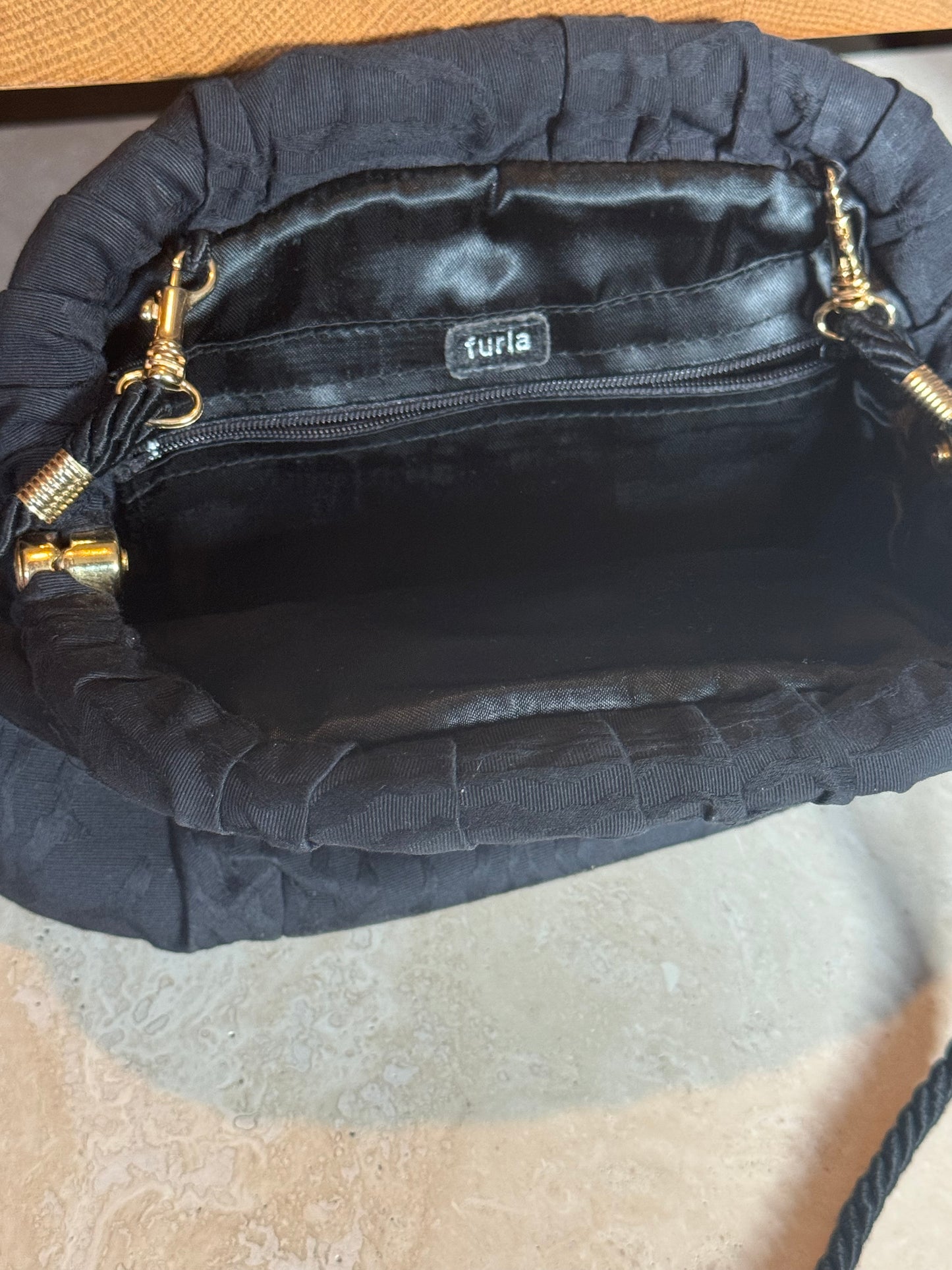 Vintage Furla Crossbody Purse with Removable strap