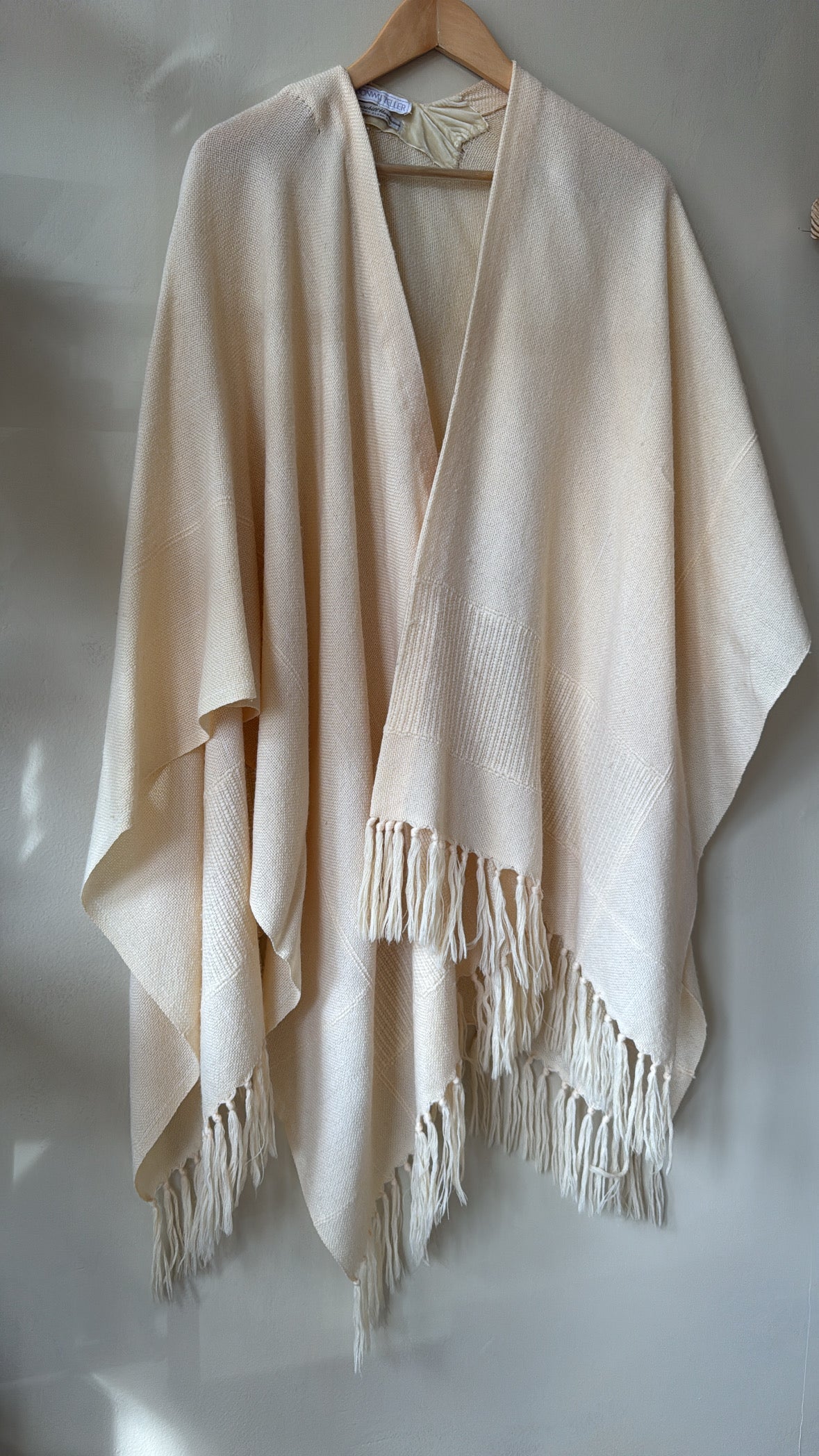 1970's wool shawl