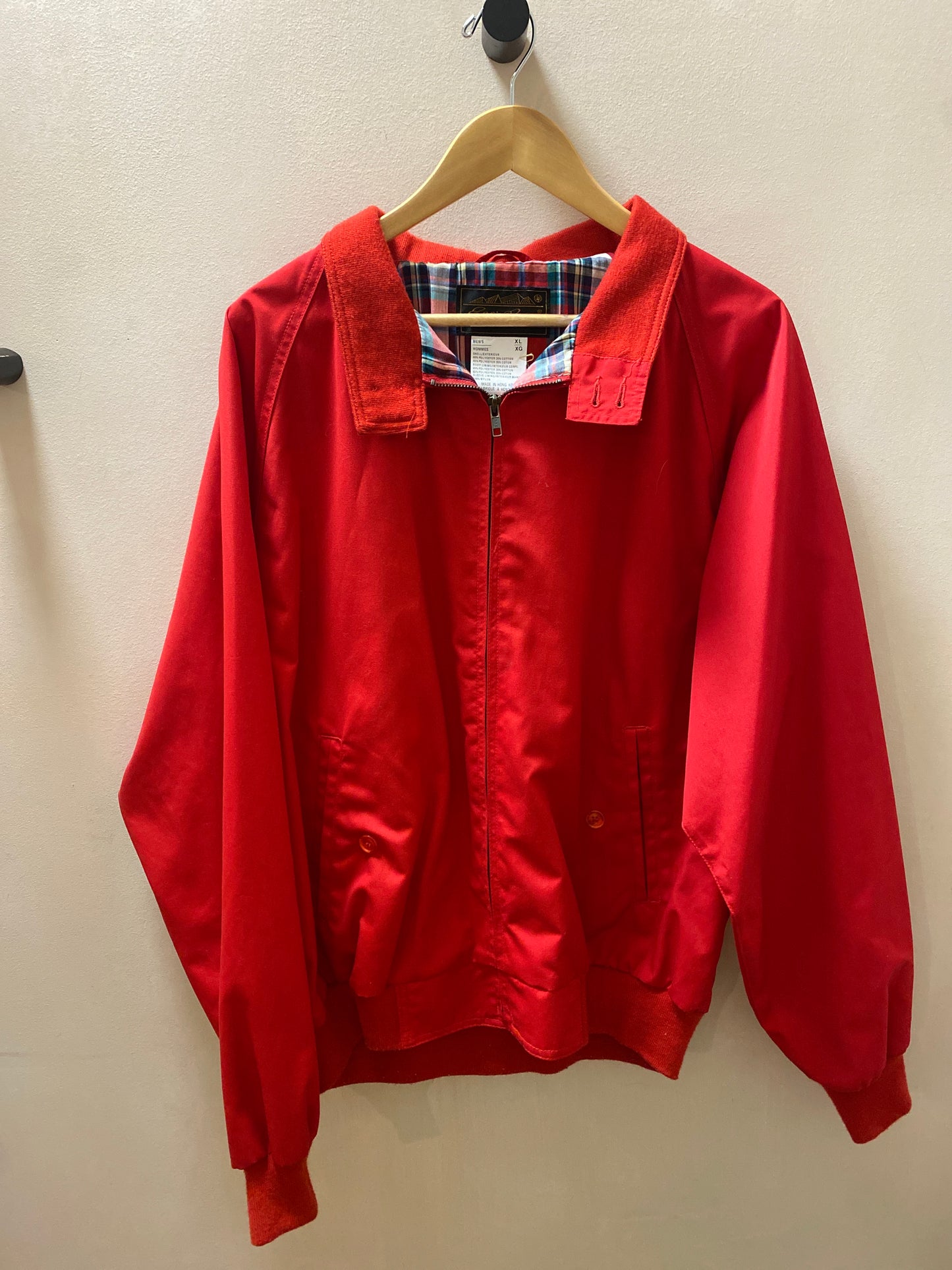 Vintage Eddie Bauer Red Raincoat