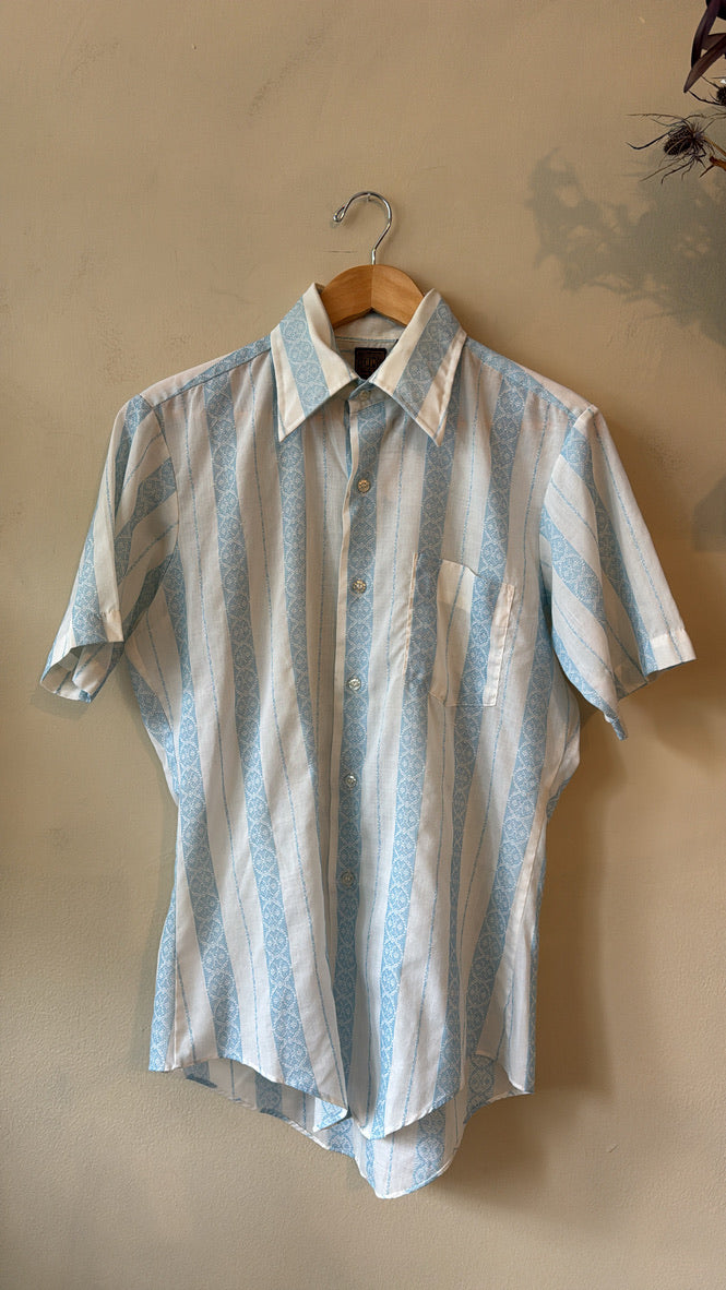 1970s Western Lightweight Button Up