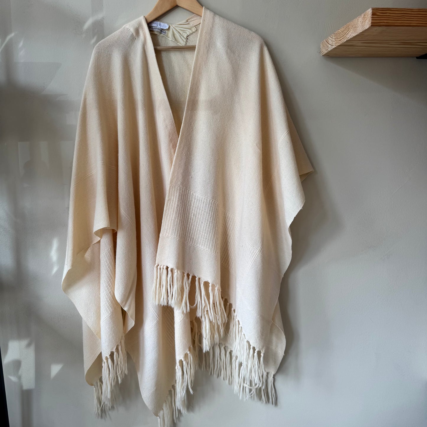 1970's wool shawl