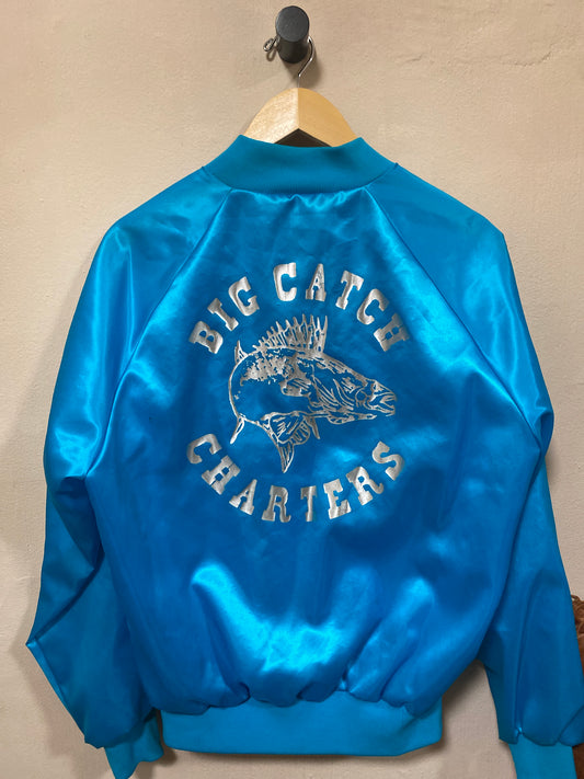 Vintage Big Catch Charters Bomber Jacket