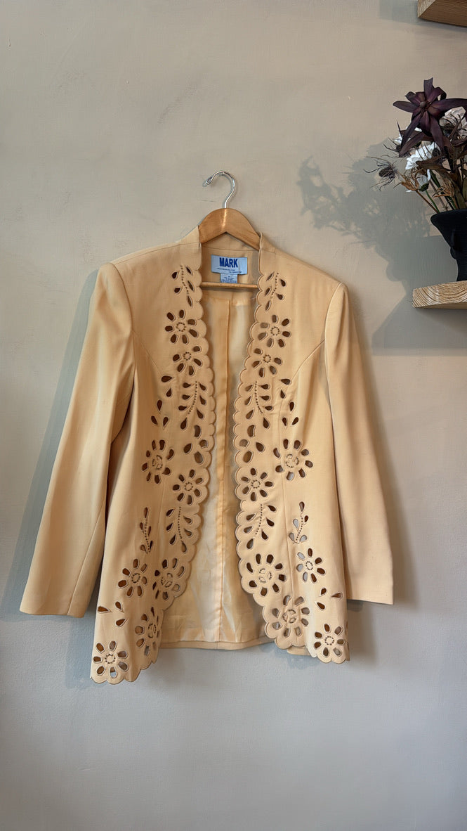 Scalloped Mia Cutwork Jacket