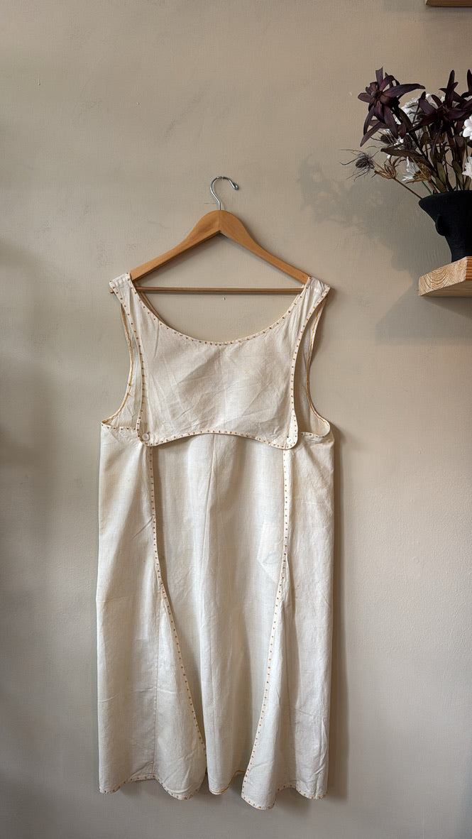 1960s Cotton Garden Apron