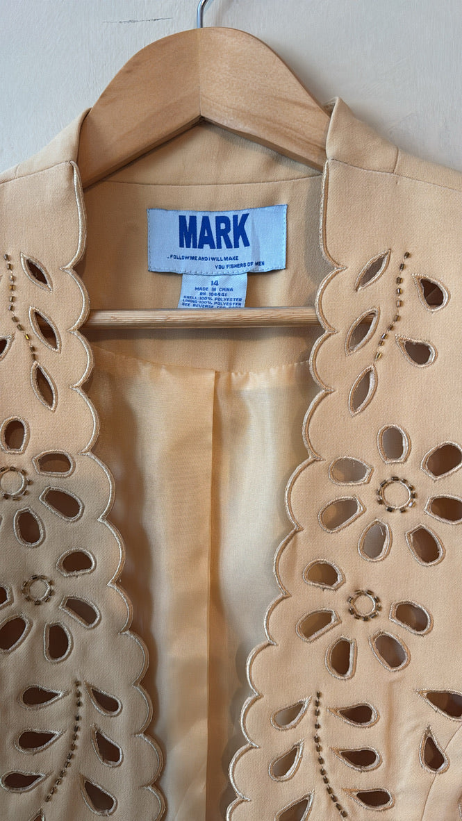 Scalloped Mia Cutwork Jacket