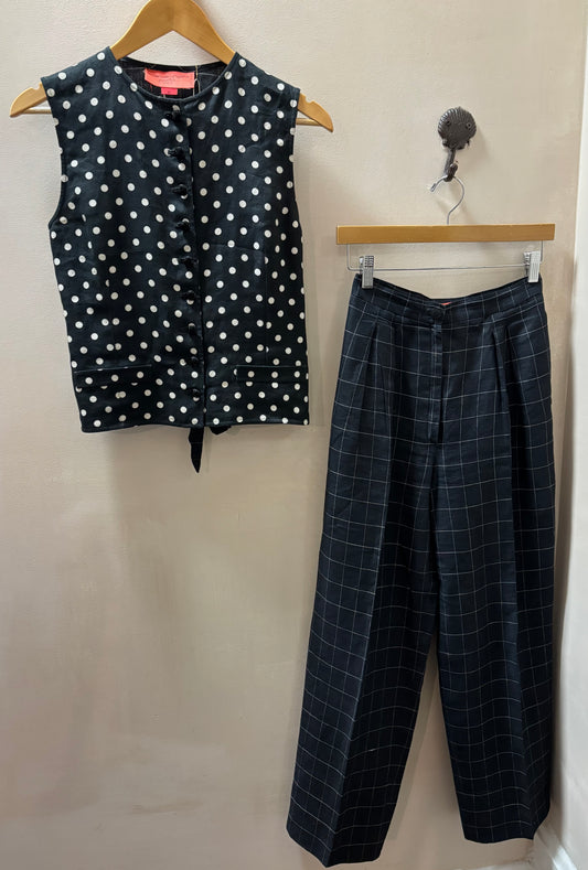 1990's Emanuel Ungaro Wool Two-piece Set