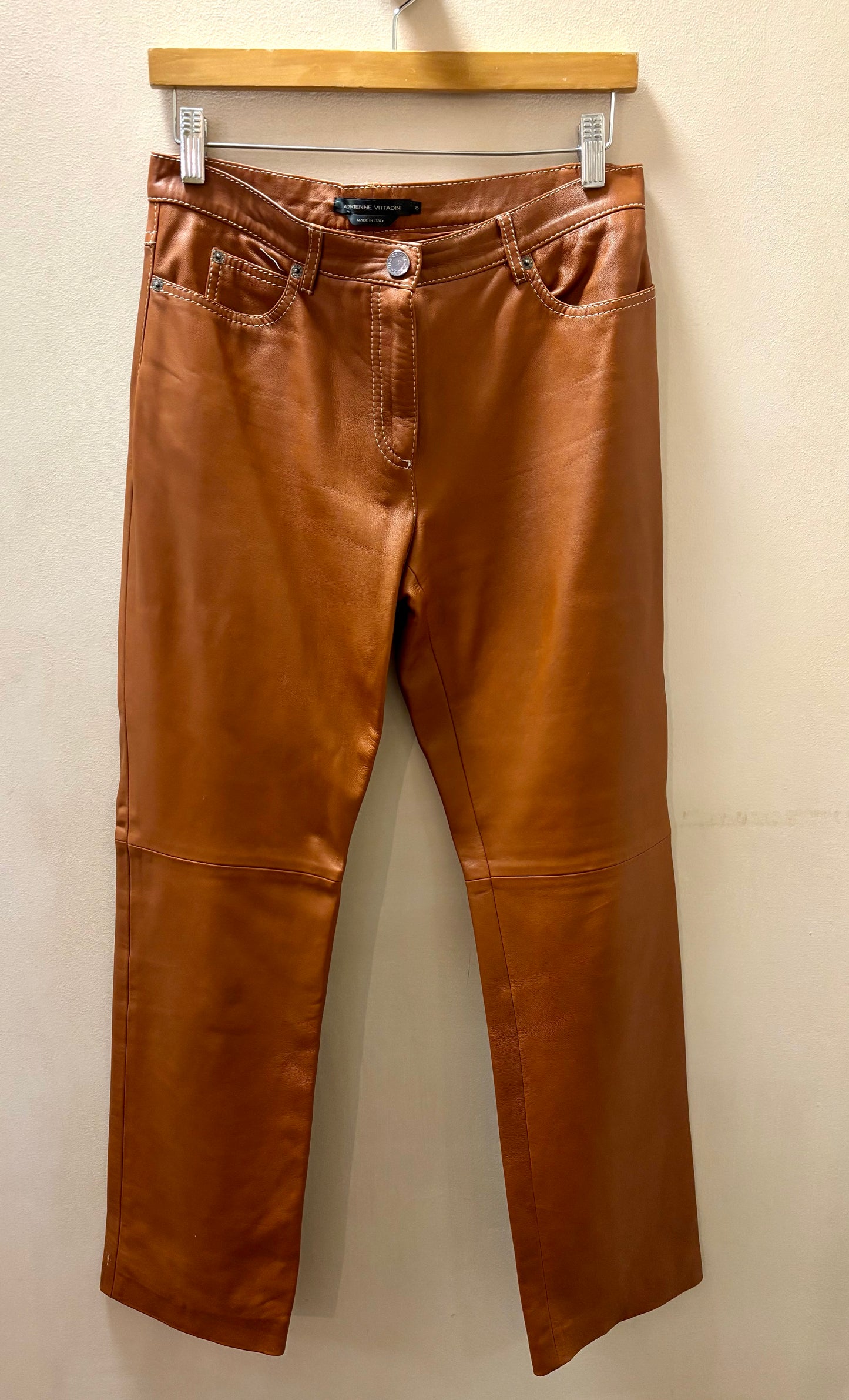 Vintage Adrienne Vittadini Leather Set