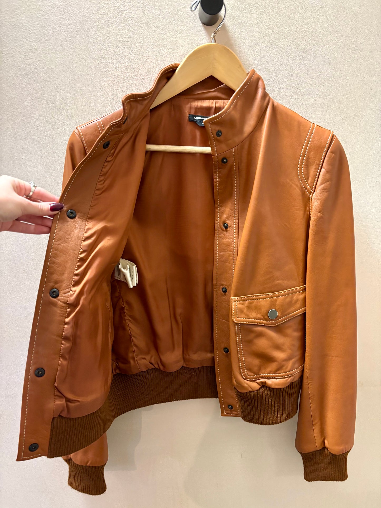 Vintage Adrienne Vittadini Leather Set