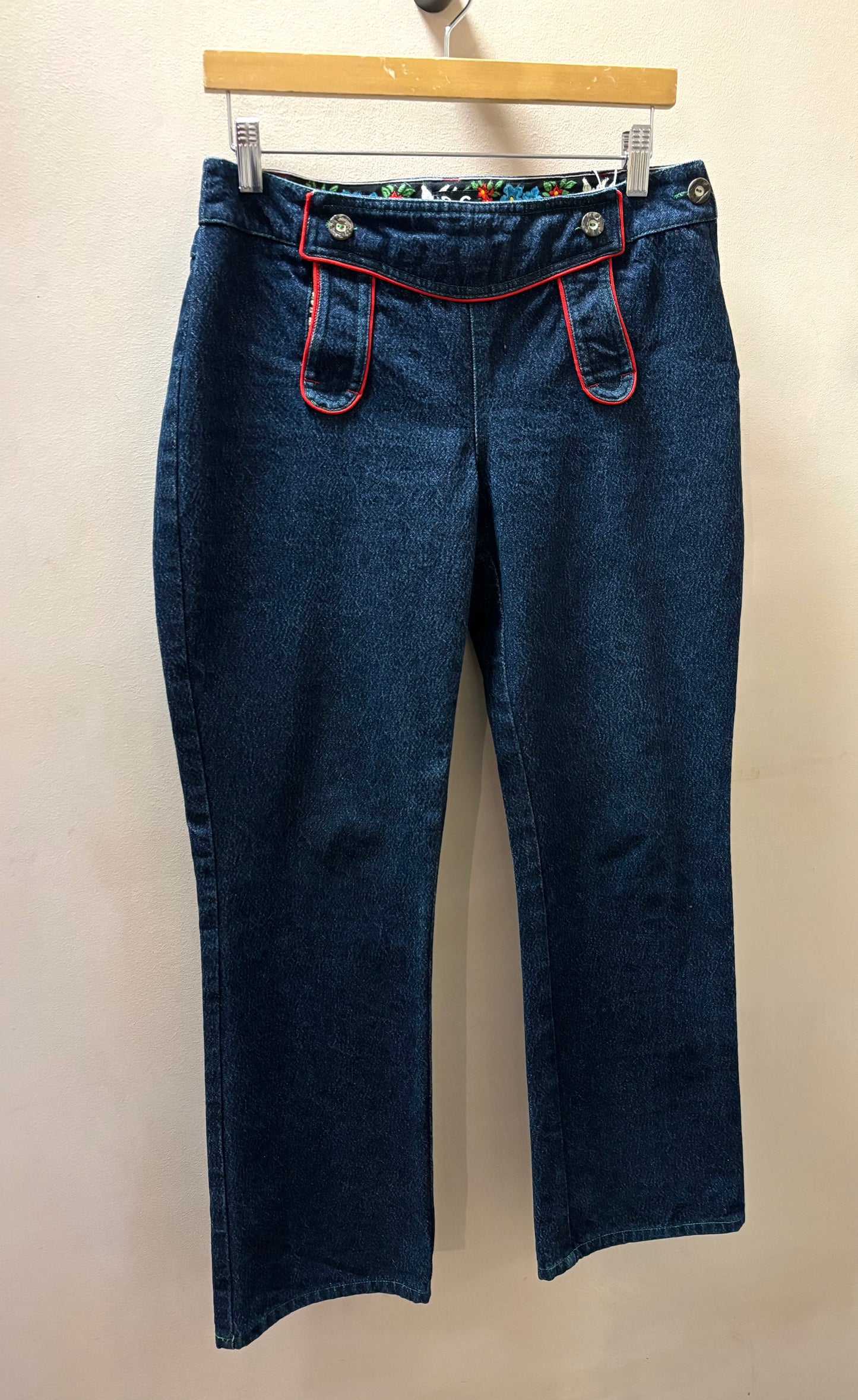 Y2K Dolce & Gabbana Bavarian Low-rise Jeans