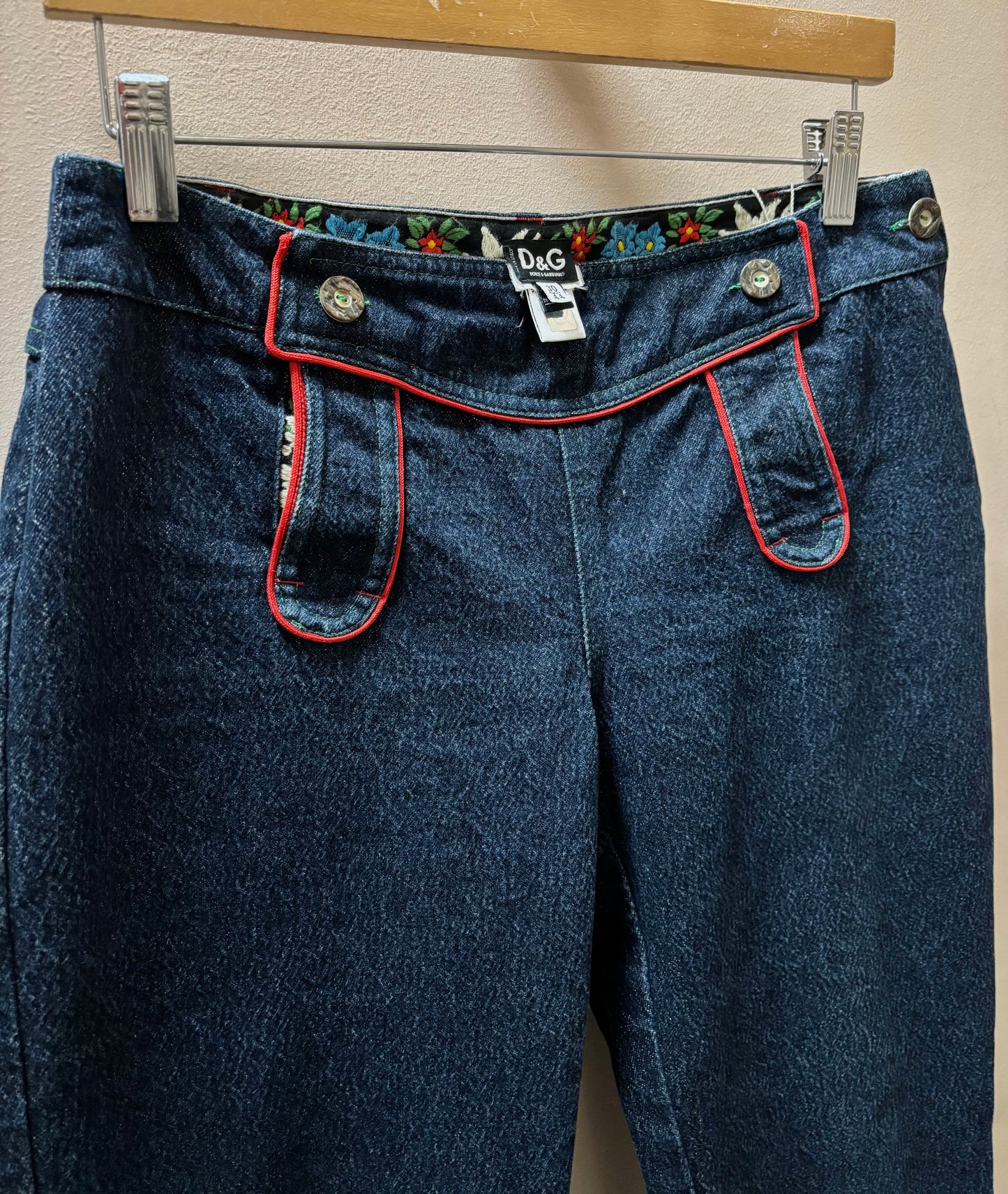 Y2K Dolce & Gabbana Bavarian Low-rise Jeans