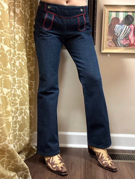 Y2K Dolce & Gabbana Bavarian Low-rise Jeans