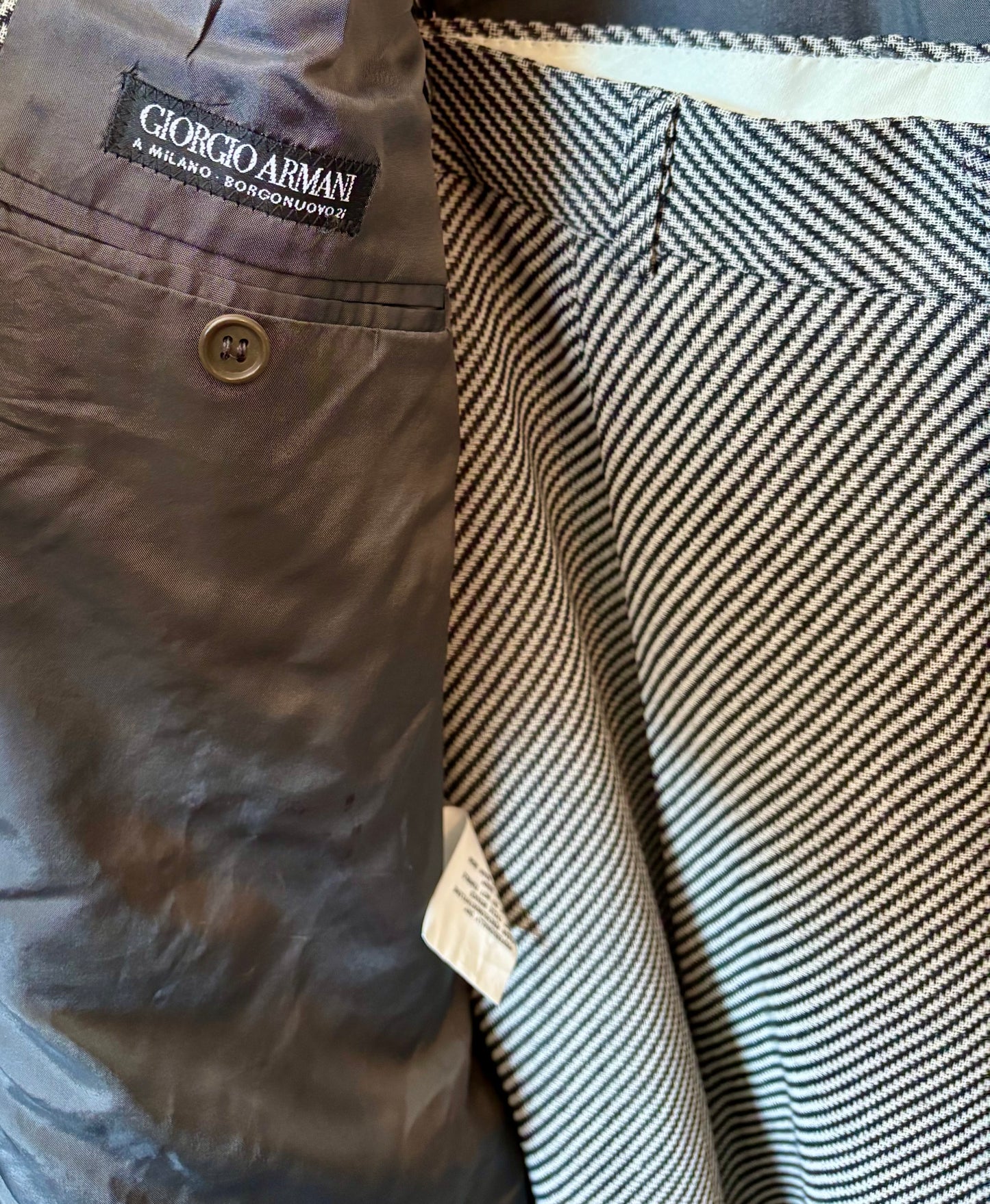 1980's Giorgio Armani Wool Suit Set