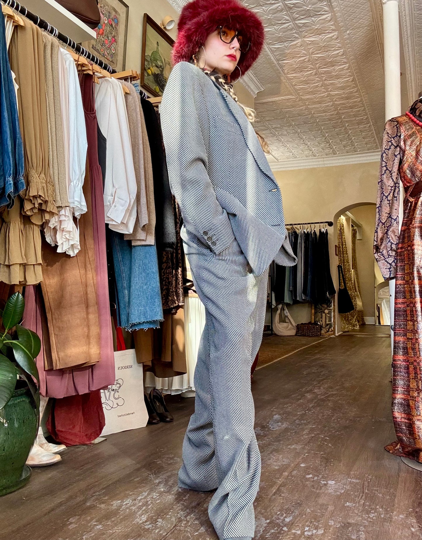 1980's Giorgio Armani Wool Suit Set