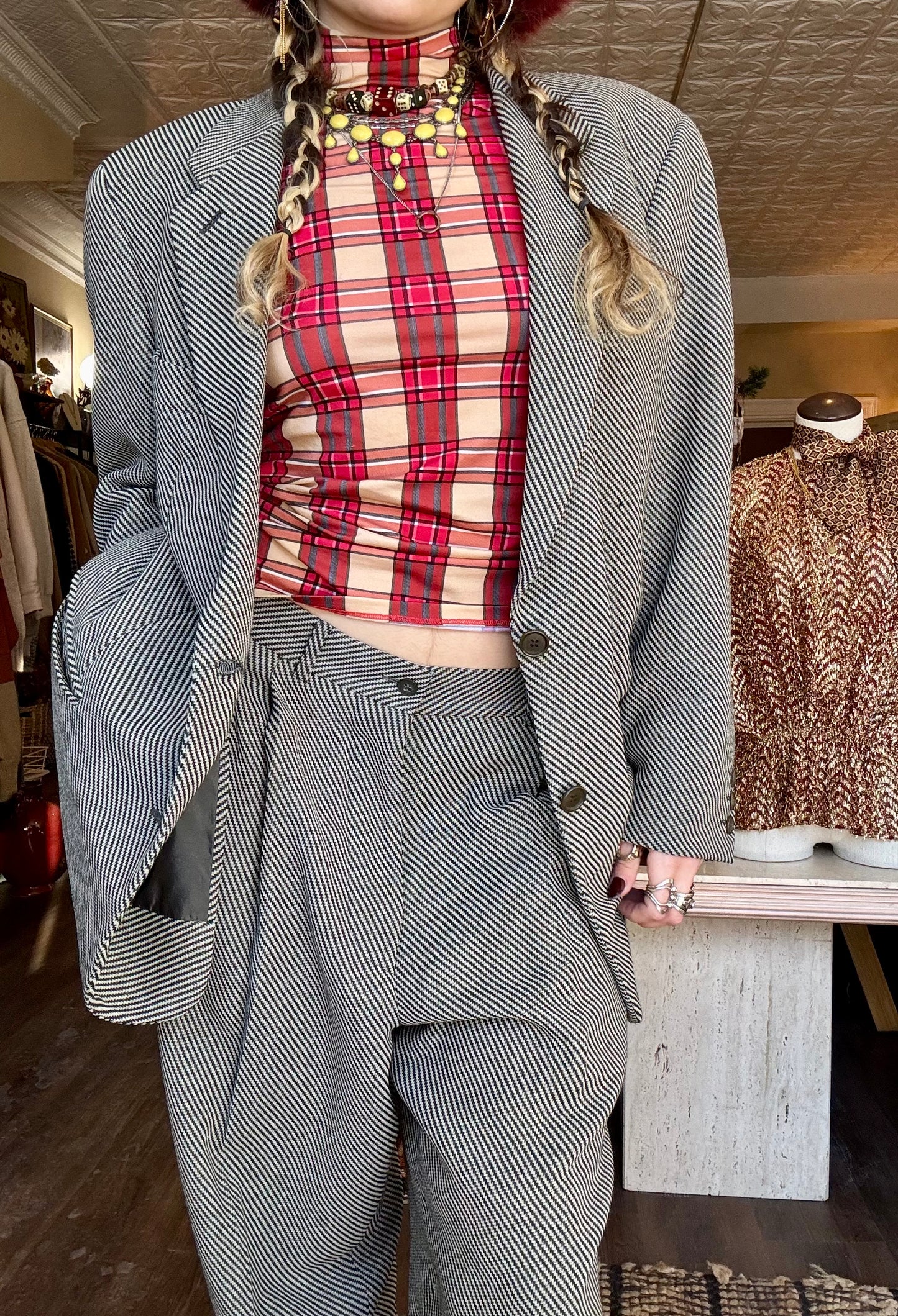 1980's Giorgio Armani Wool Suit Set