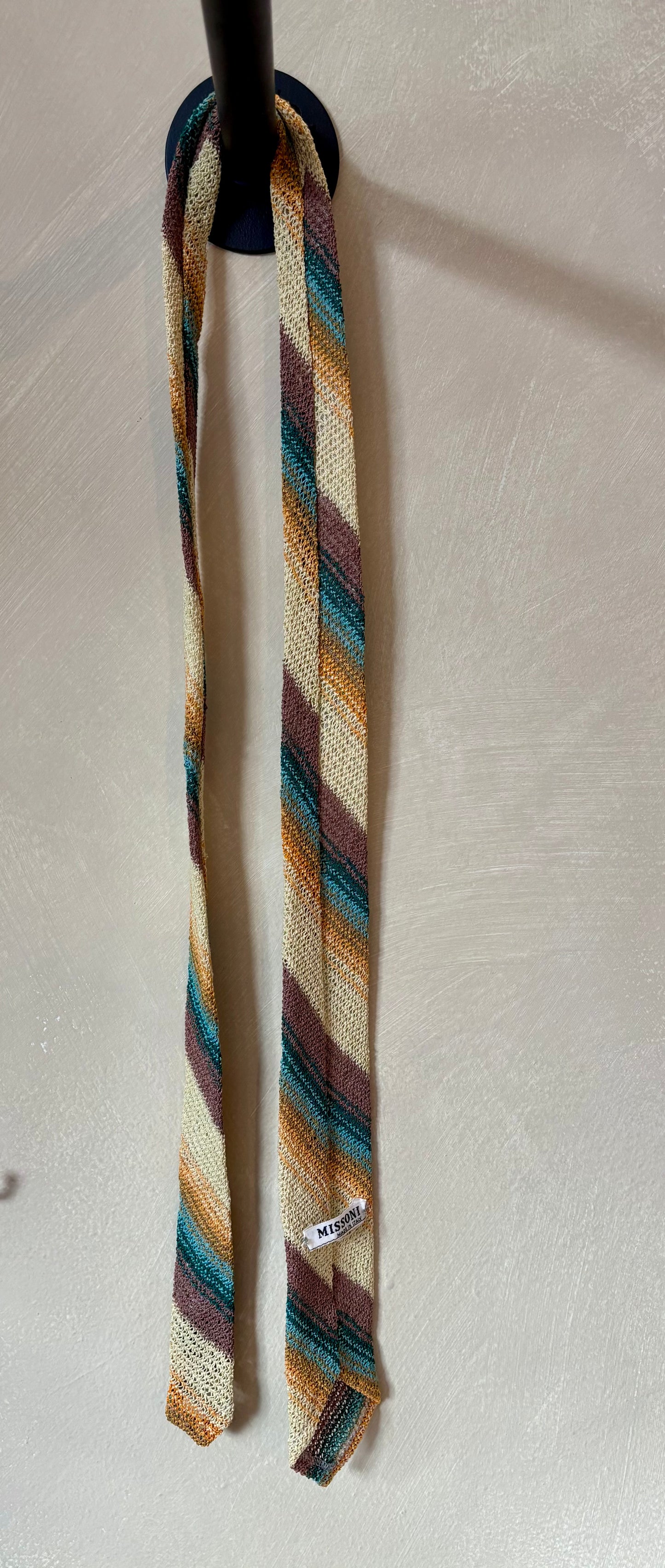 Vintage Missoni Crochet Tie