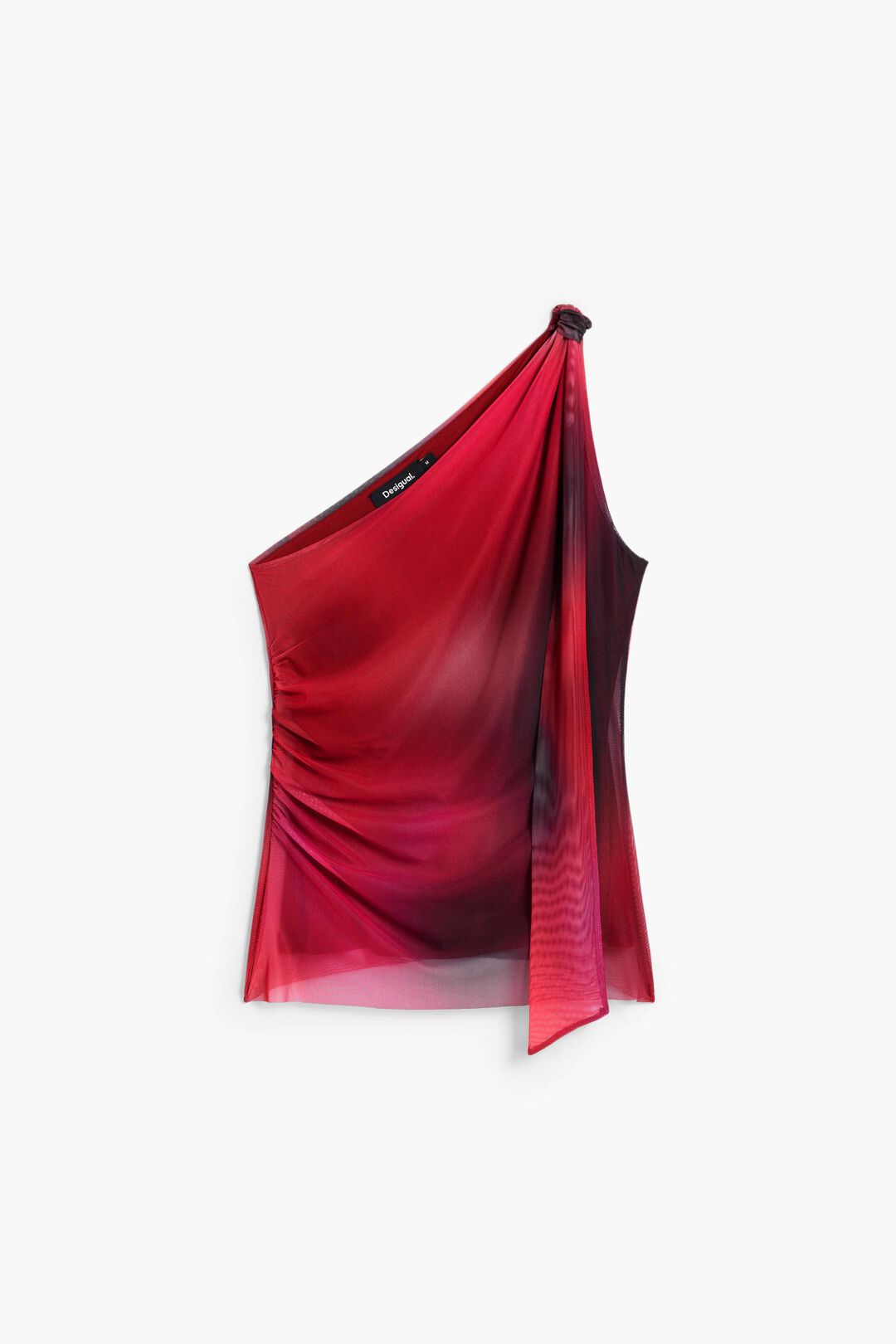 One shoulder knot tank by Desigual