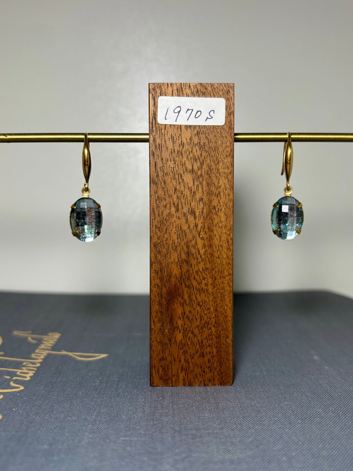 1970's Japanese Glass Earrings