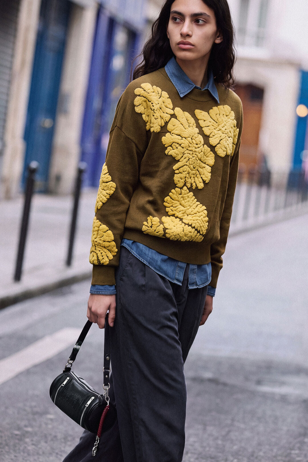Jacquard Sweater by Desigual
