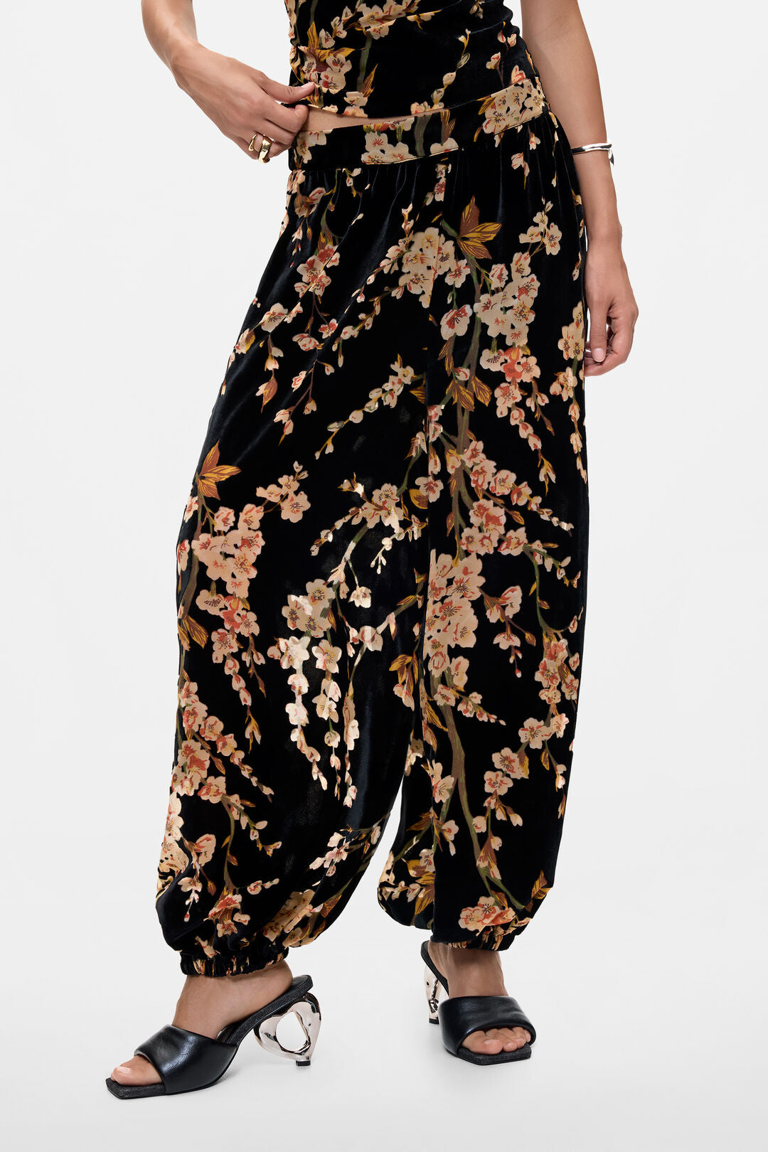 Velvet Orchid Balloon Pant