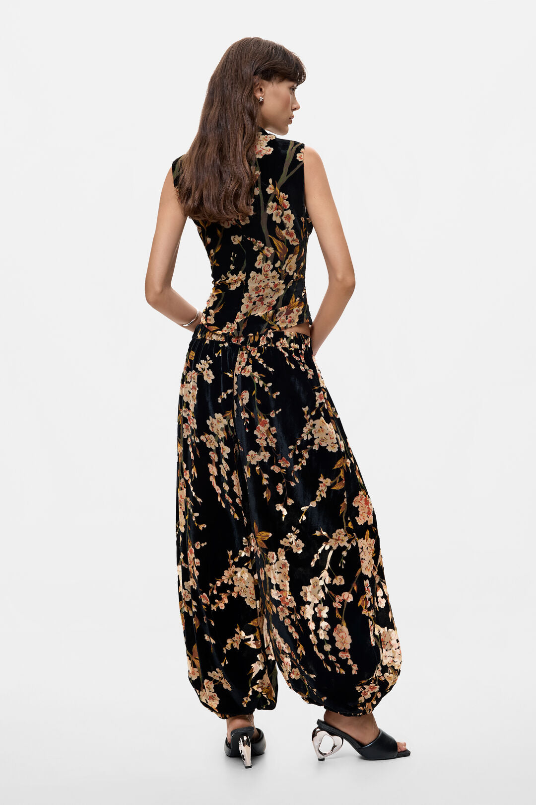 Velvet Orchid Balloon Pant