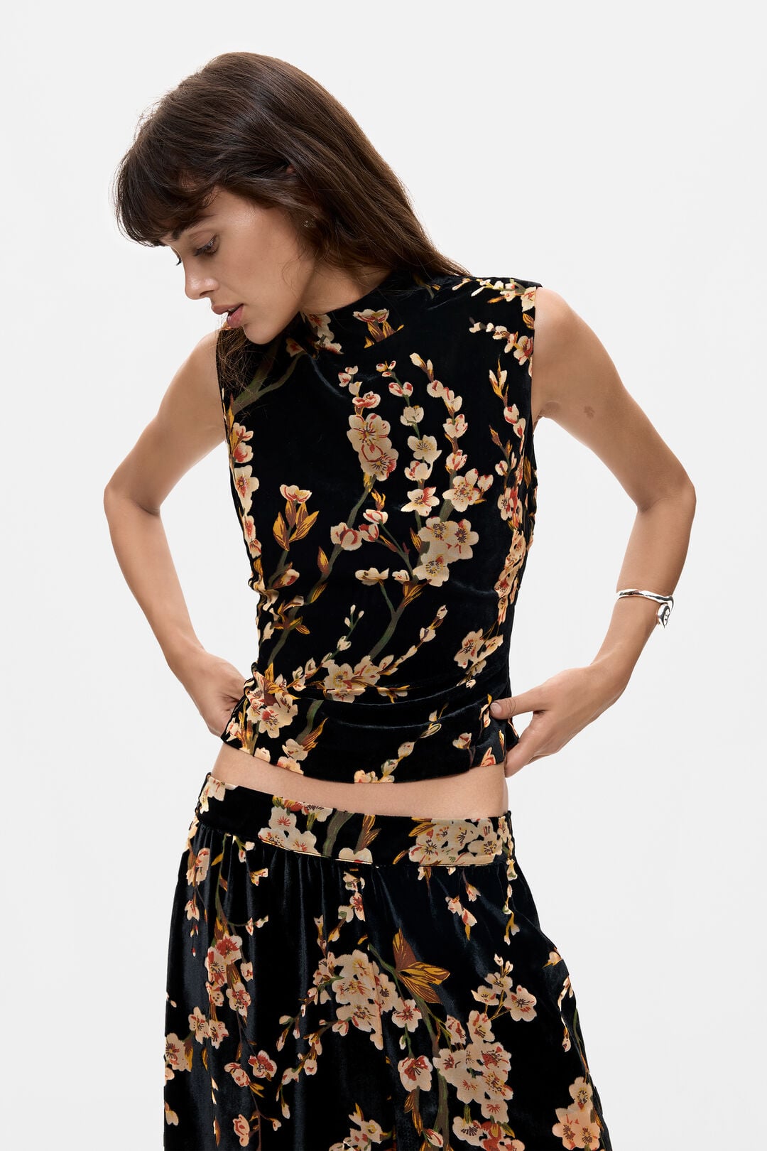 Velvet Orchid Top by Desigual
