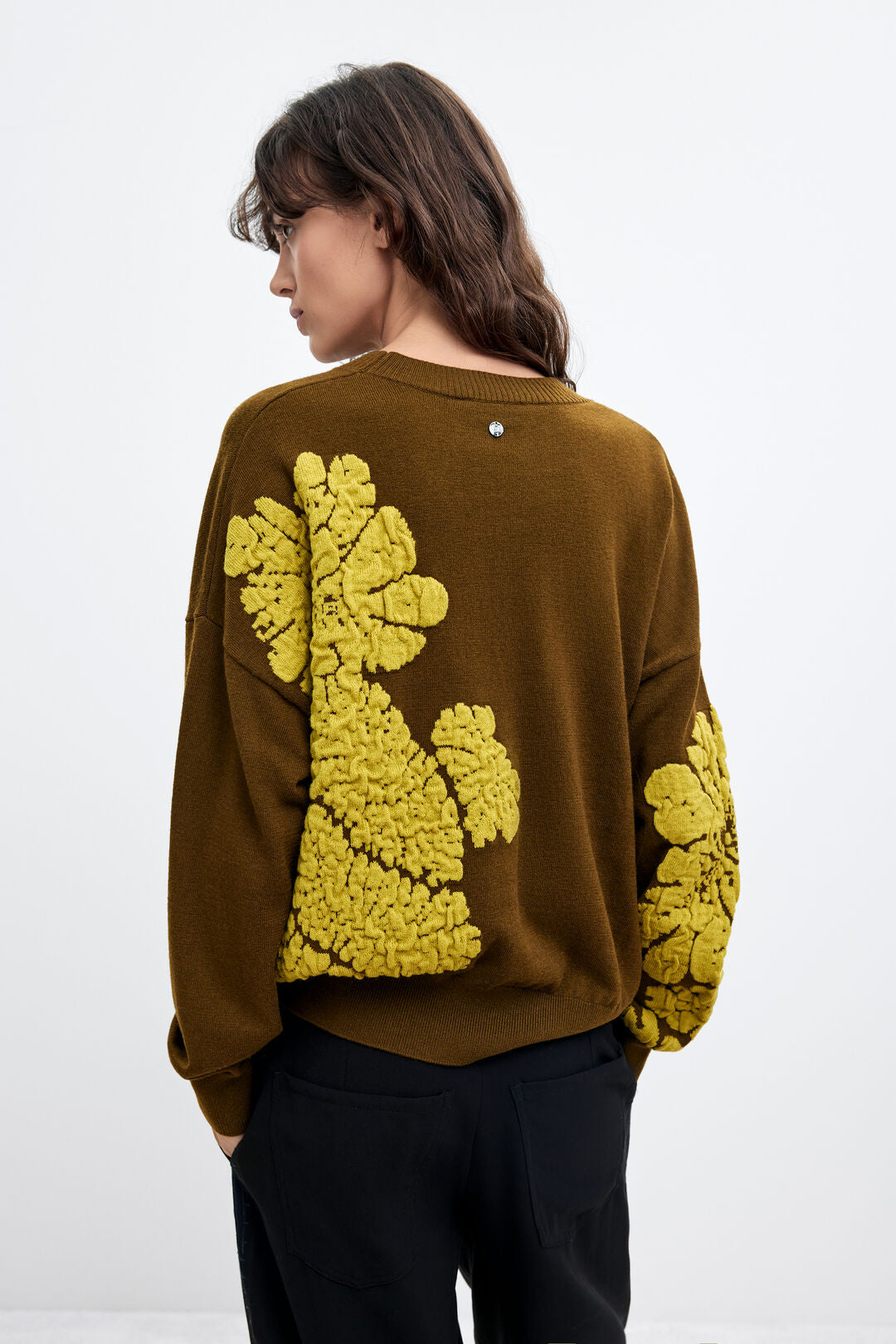 Jacquard Sweater by Desigual