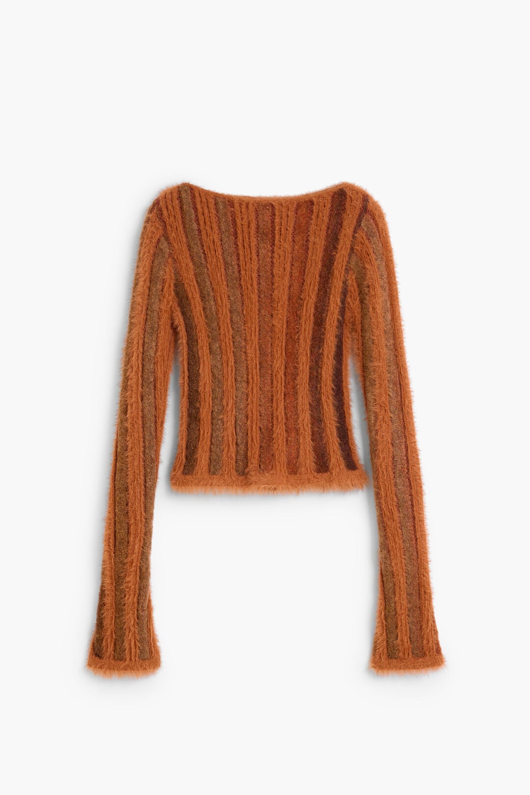 Ribbed Furry Sweater by Desigual