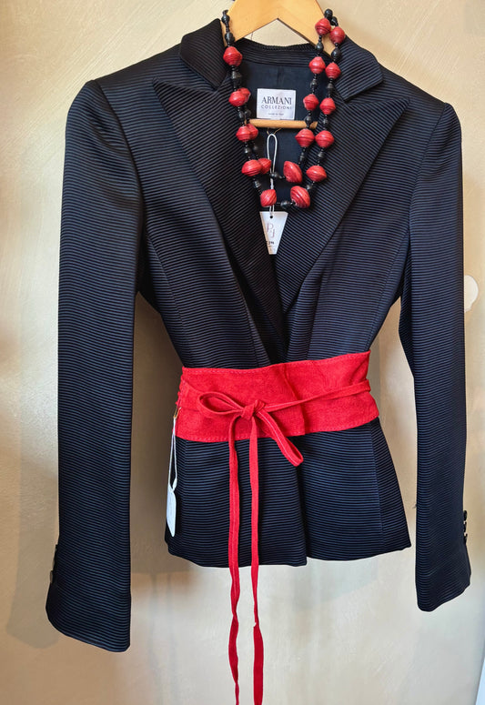 1990's Armani Collezioni Textured Blazer