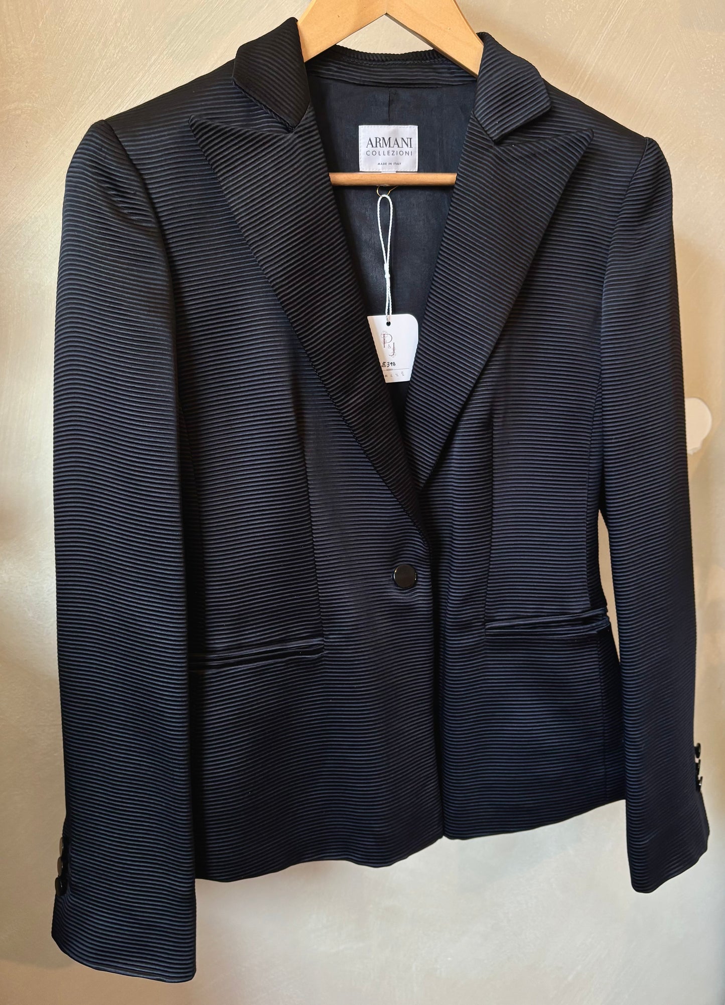 1990's Armani Collezioni Textured Blazer