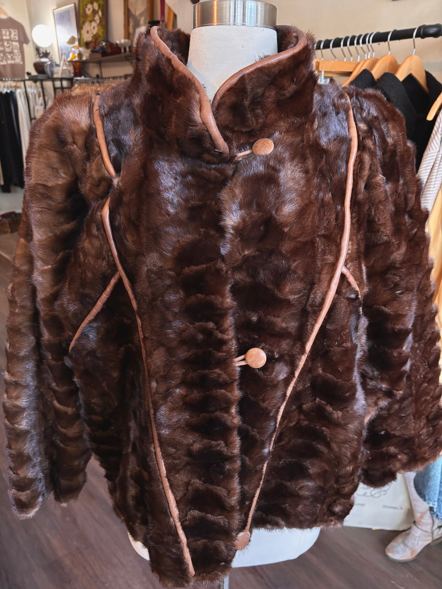 Vintage Mink Jacket