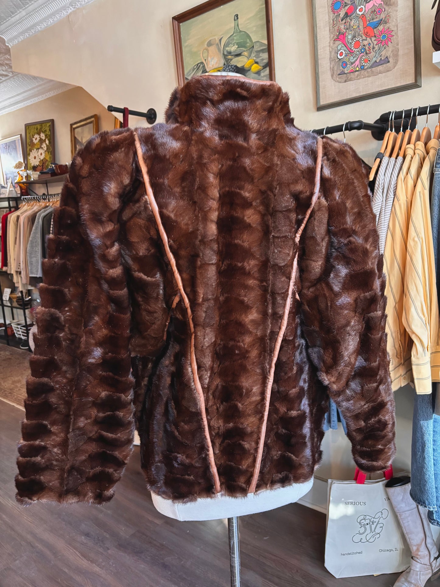 Vintage Mink Jacket