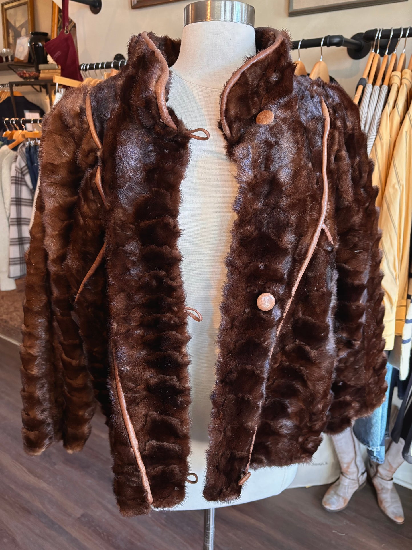 Vintage Mink Jacket