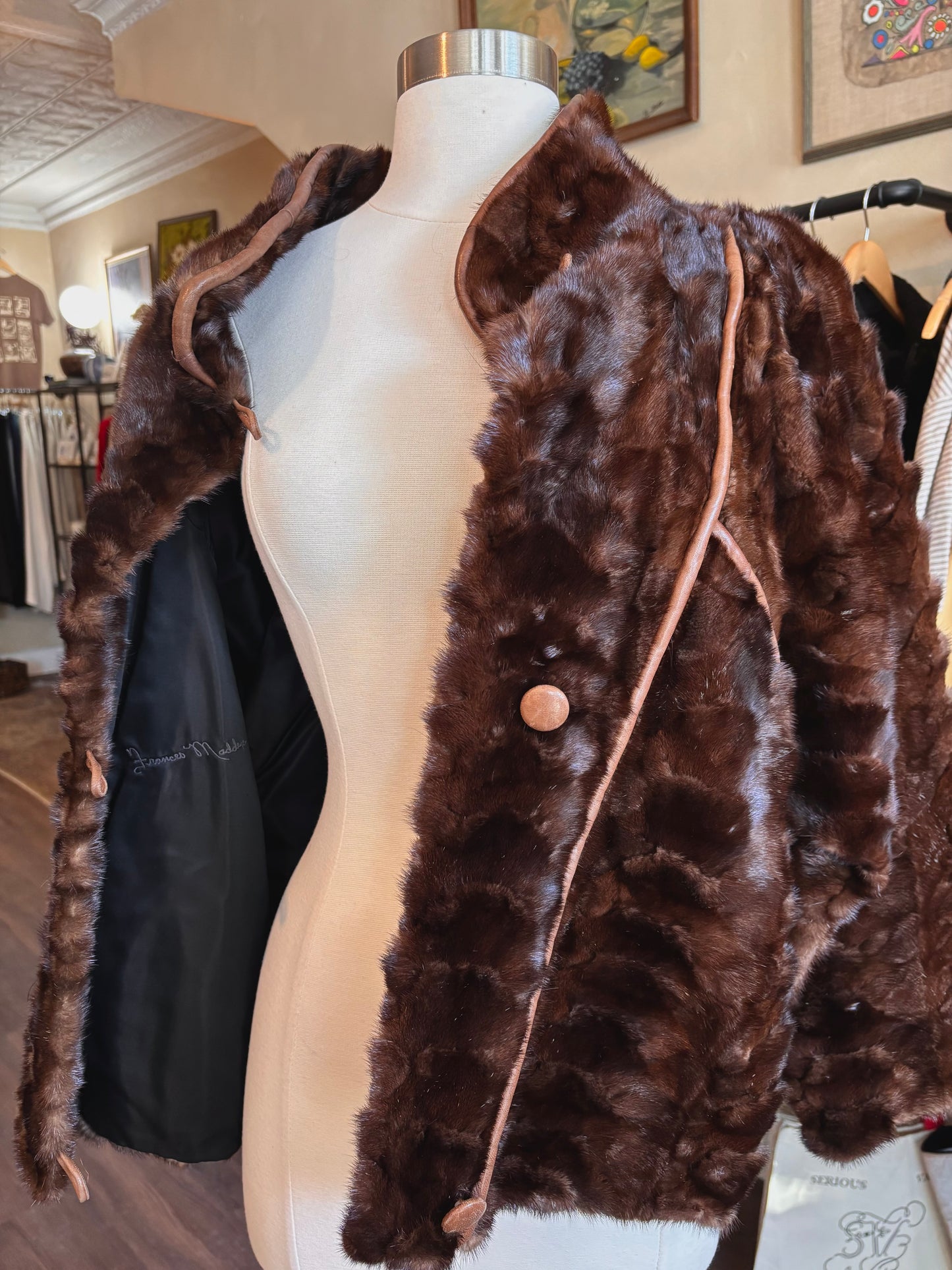 Vintage Mink Jacket