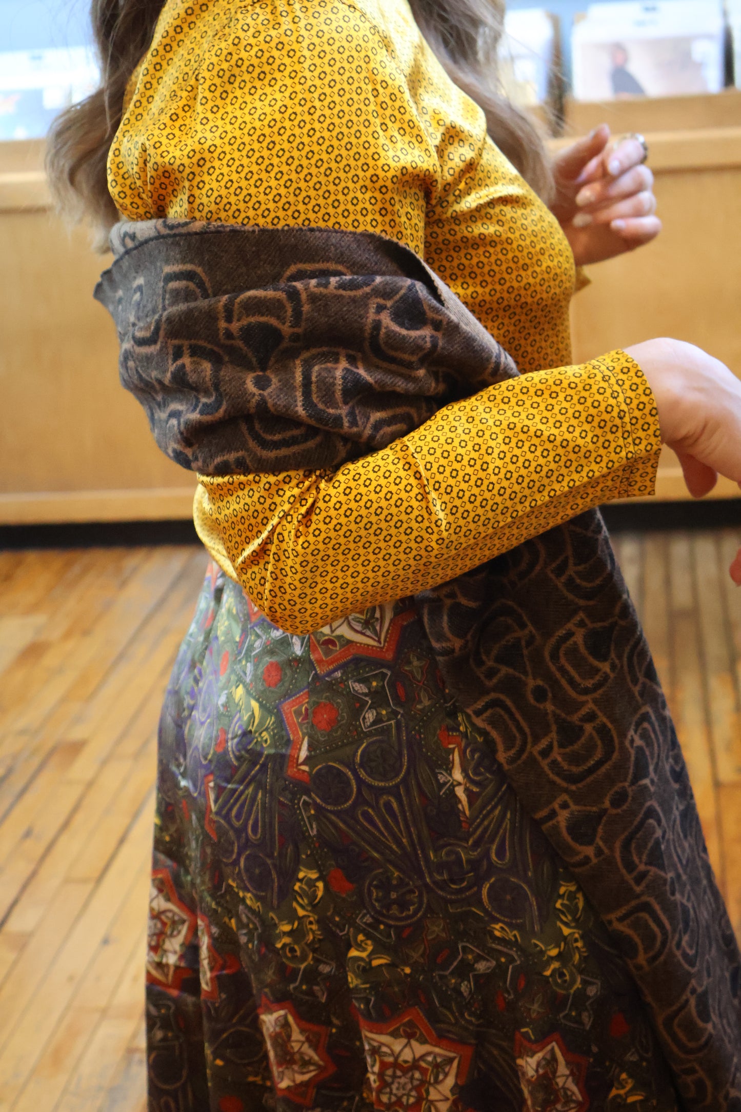 Vintage Italian Silk Blouse by Genny