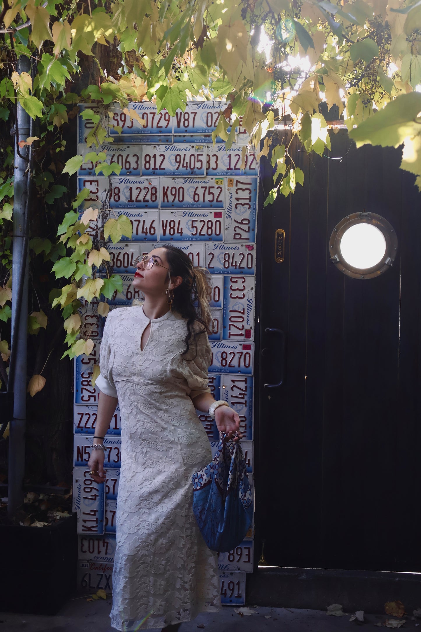 Modern White Lace Dress by Clane