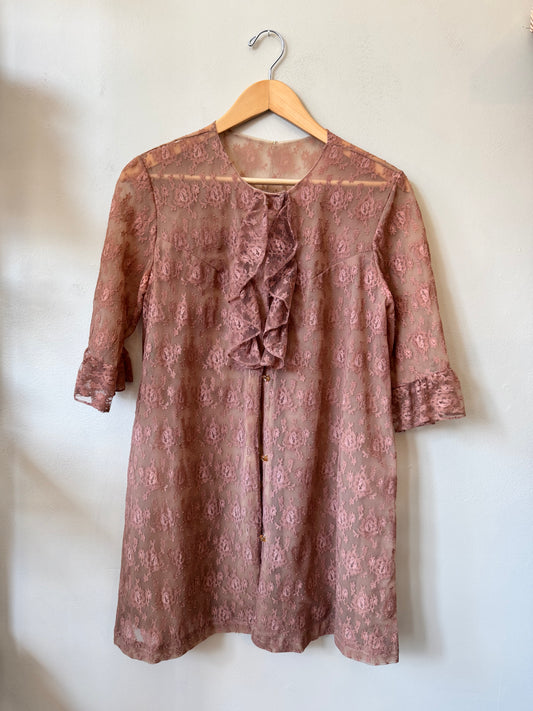 1960's Mauve Duster