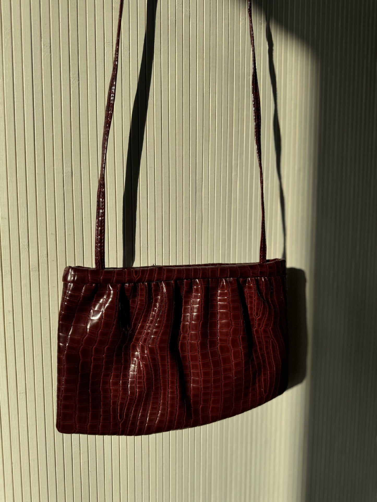 Vintage Mardane USA Red leather bag