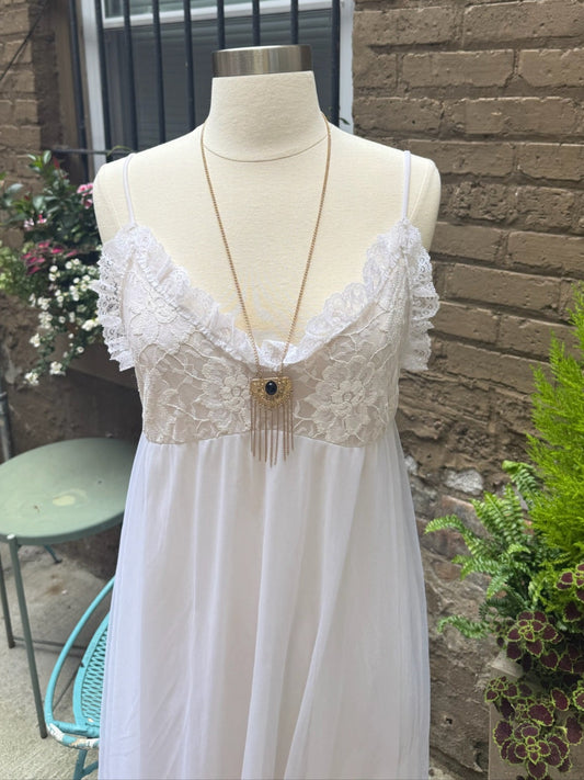 1960s Tosca Lingerie Lace Dress