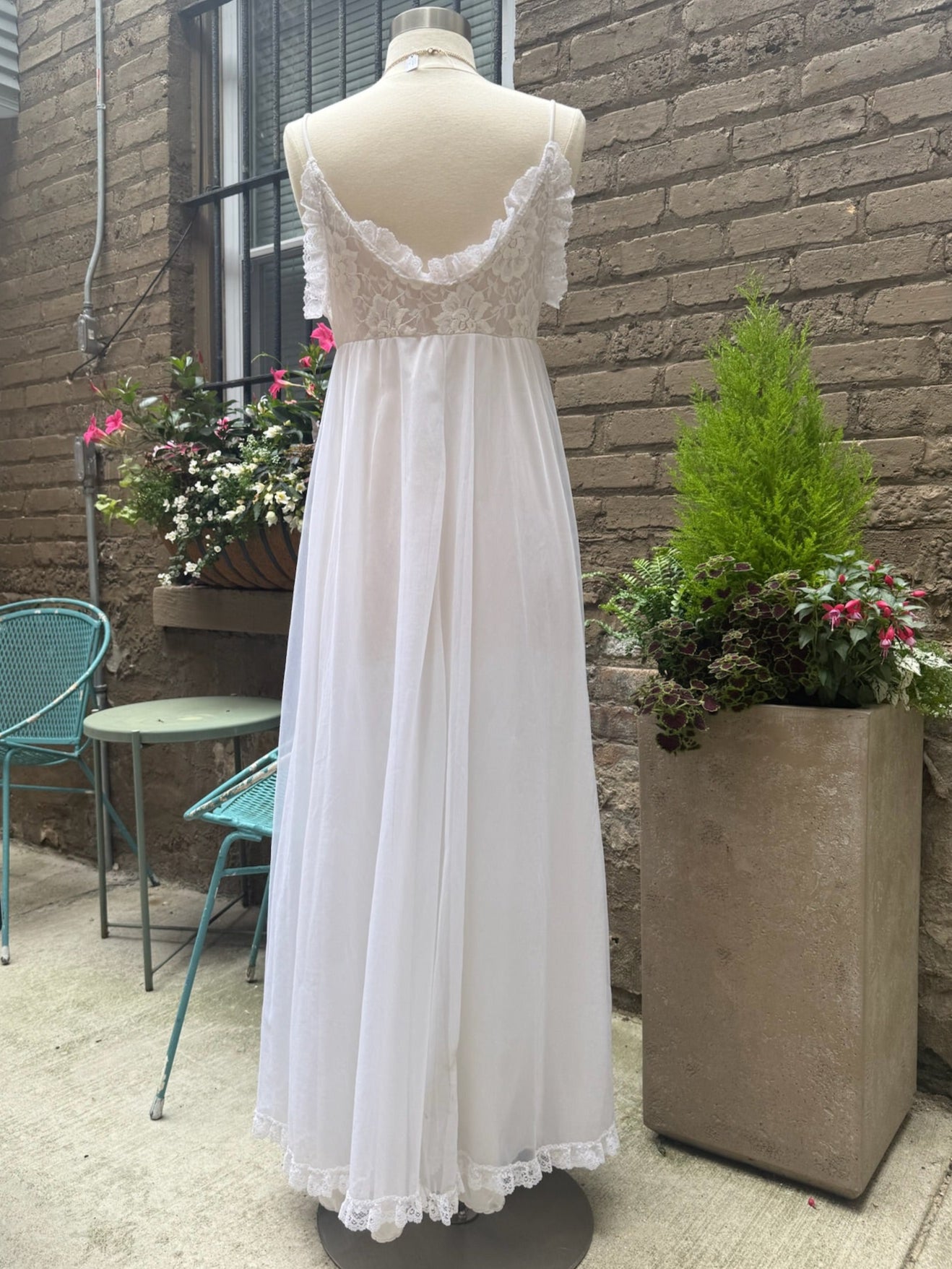 1960s Tosca Lingerie Lace Dress
