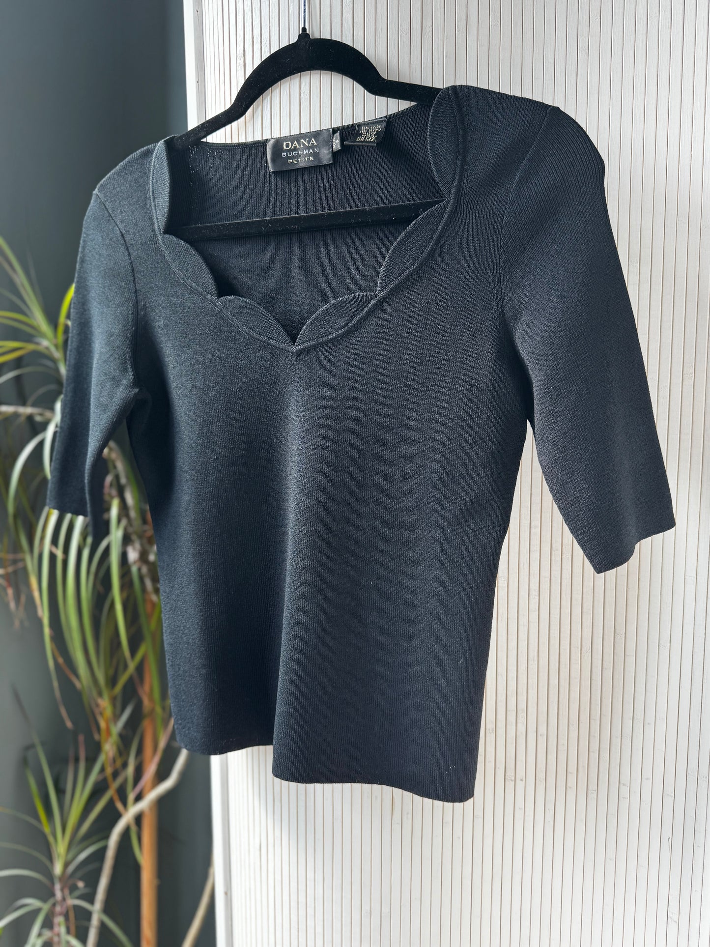 Dana Buchman Heavy Knit Top