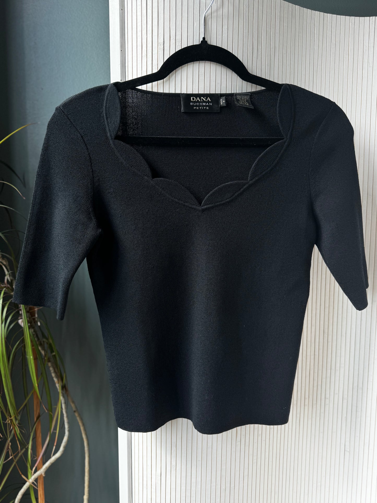 Dana Buchman Heavy Knit Top